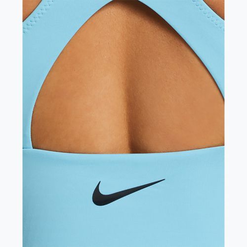 Costume intero Nike Hydralock Fusion Inclusive donna, blu acquario