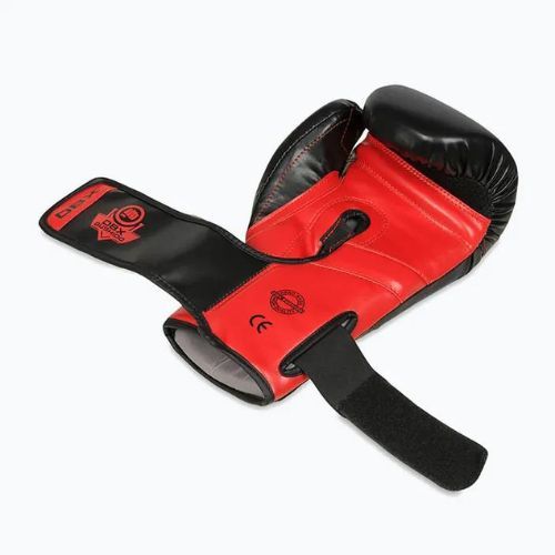 DBX BUSHIDO "Hammer - Red" Guanti da boxe Muay Thai nero/rosso