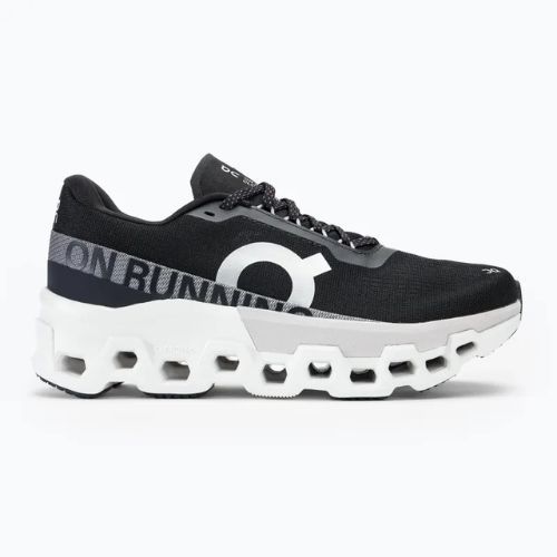 Scarpe da corsa On Cloudmonster 2 nero/gelo da uomo