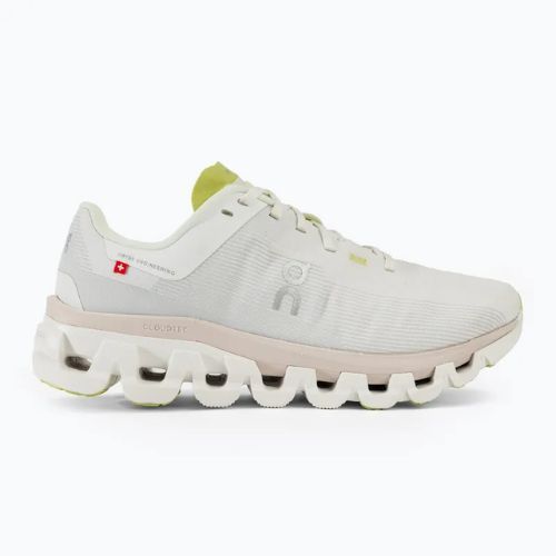 Scarpe da corsa On Cloudflow 4 bianco/sabbia da donna
