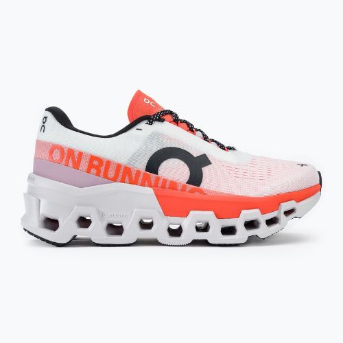 Scarpe da corsa On Cloudmonster 2 undyed/flame da donna