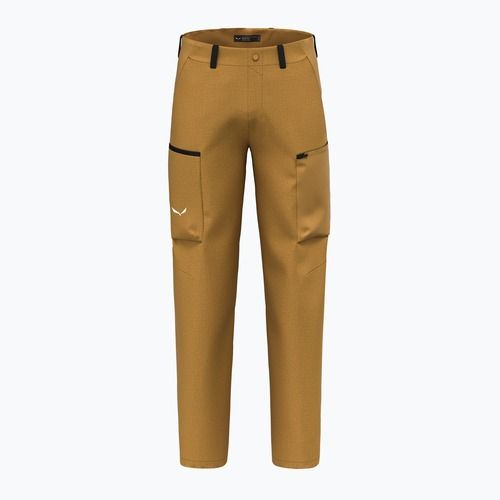 Pantaloni da trekking da uomo Salewa Puez Hemp Dst marrone dorato