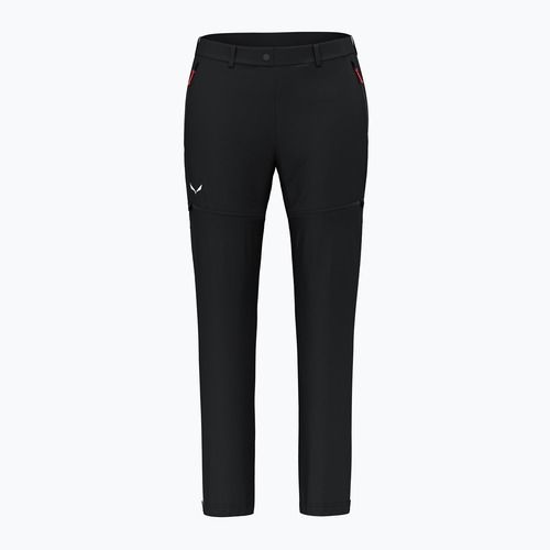 Pantaloni da trekking da donna Salewa Puez Talvena Dst 2/1 nero out