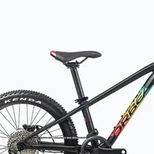 Bicicletta per bambini Orbea Laufey 20 H30 2023 nero arcobaleno