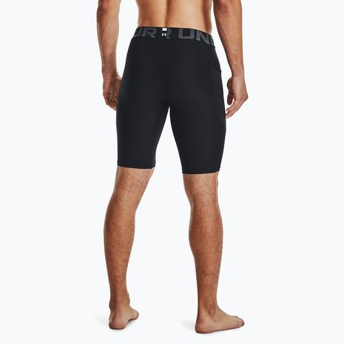 Pantaloncini lunghi da uomo Under Armour HG Armour nero/bianco