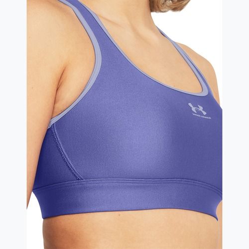 Reggiseno fitness Under Armour Authentics Mid Paddles starlight/celeste/celeste