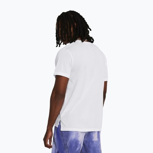 Maglietta da corsa Under Armour Streaker bianca/riflettente per uomo