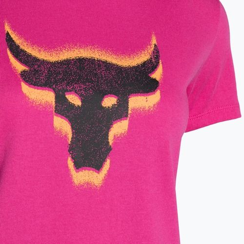 Maglietta da allenamento Under Armour Project Underground Core T rosa astro/nero da donna