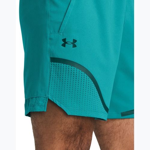 Pantaloncini da uomo Under Armour UA Vanish Woven 6in Graphic circuito teal/hydro teal