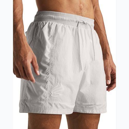 Pantaloncini da basket da uomo Under Armour Curry Woen Short white clay/white clay/white clay