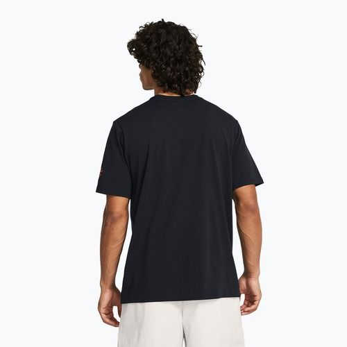 Under Armour maglia da basket da uomo Curry Young Wolf Tee nero/grigio mod.