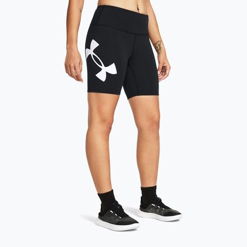 Pantaloncini Under Armour da donna Capmus 7in nero/bianco