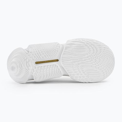 Under Armour Flow Futr X3 scarpe da basket bianco/bianco/oro metallico