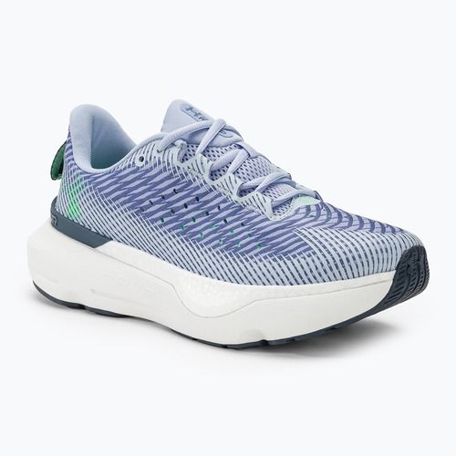 Scarpe da corsa da donna Under Armour Infinite Pro celeste/starlight/matrix green