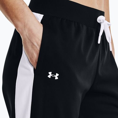 Tuta Under Armour Tricot nero/bianco da donna