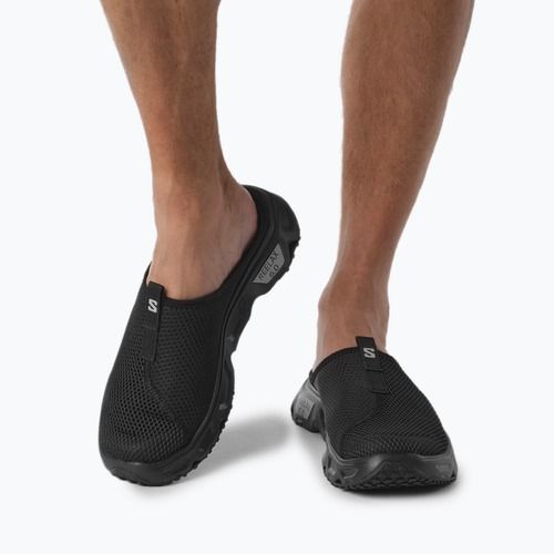 Infradito Salomon Reelax Slide 6.0 uomo nero/nero/lega