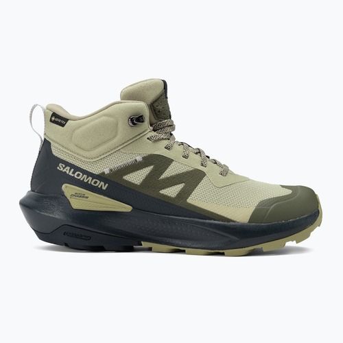 Salomon Elixir Activ MID GTX verde ardesia/carbonio ghiacciaio scarpe da trekking da uomo