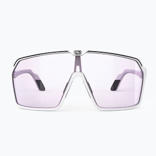 Occhiali da sole Rudy Project Spinshield bianco opaco/impactx fotocromatico 2 laser viola