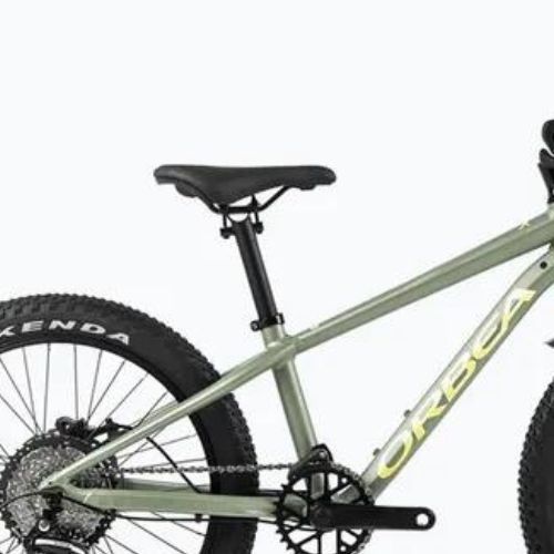 Orbea MX 20 Team Disc verde metallizzato/giallo bicicletta da bambino