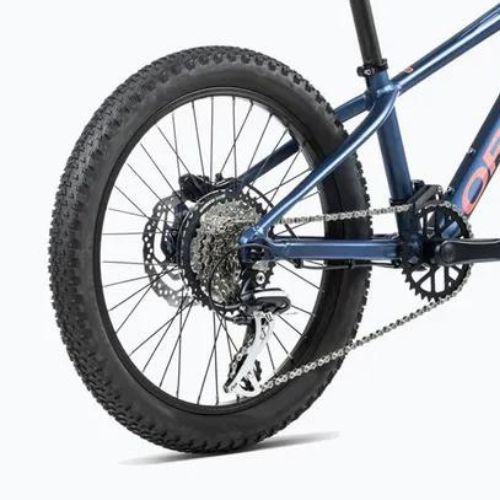 Orbea MX 20 Team Disc blu polvere di luna/rosso bici da bambino