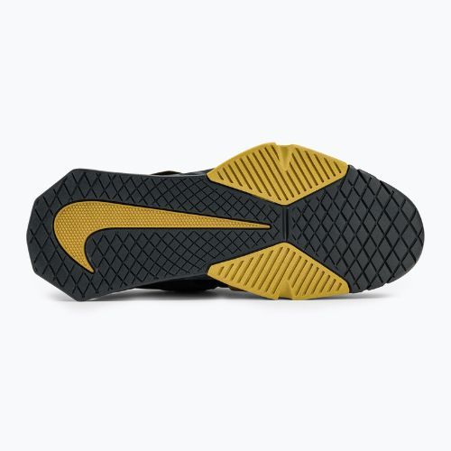 Nike Savaleos nero / oro metallico antracite infinito oro scarpe da sollevamento pesi