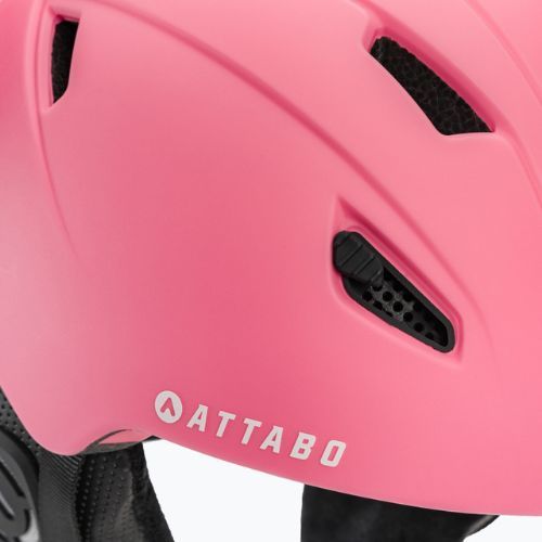 Casco da sci per bambini ATTABO S200 rosa