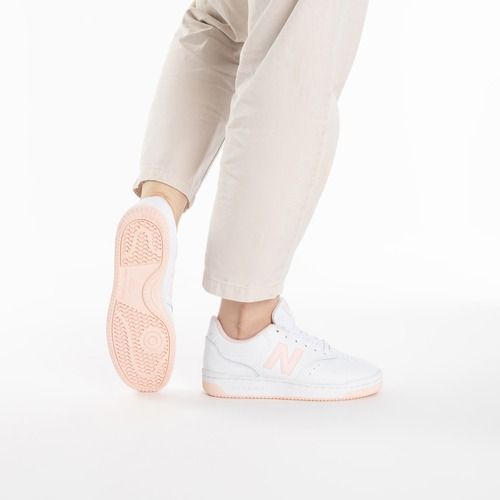 Scarpe New Balance donna BBW80 bianco/rosa