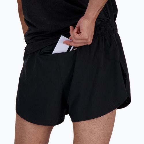 Pantaloncini da corsa New Balance RC Seamless 3 Inch Split da uomo, nero