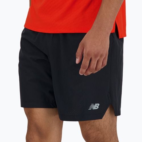 Pantaloncini da corsa New Balance RC Seamless 7 Inch neri da uomo