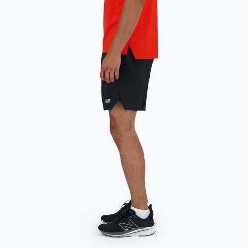 Pantaloncini da corsa New Balance RC Seamless 7 Inch neri da uomo