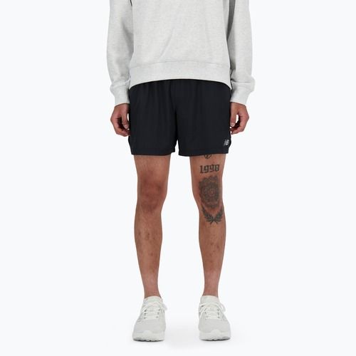 Pantaloncini da corsa New Balance RC Seamless 5 Inch neri per uomo