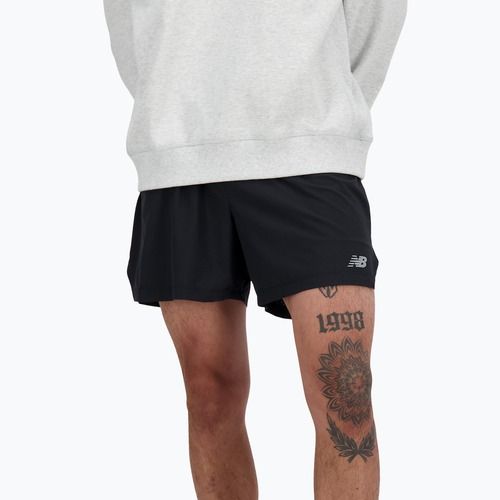 Pantaloncini da corsa New Balance RC Seamless 5 Inch neri per uomo