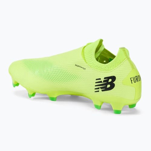 Scarpe da calcio New Balance uomo Furon Destroy FG V7+ bleached lime glo