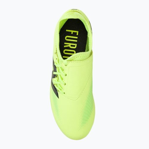 Scarpe da calcio per bambini New Balance Furon Dispatch JNR FG V7+ bleached lime glo