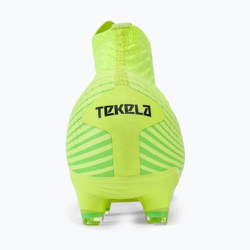 Scarpe da calcio New Balance uomo Tekela Magia FG V4+ bleached lime glo