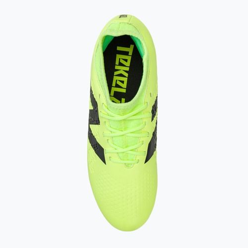 Scarpe da calcio New Balance uomo Tekela Magique FG V4+ bleached lime glo