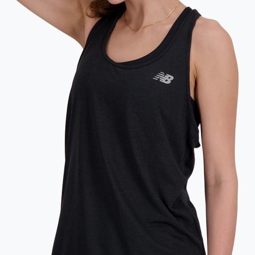 Canotta New Balance Athletics donna nera