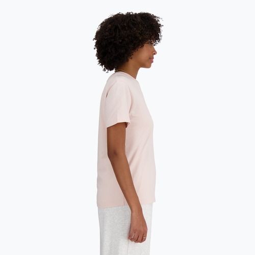 Maglietta New Balance Jersey Stacked Logo quartzpi da donna