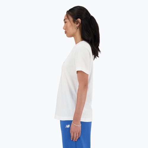 Maglietta New Balance Script da donna, bianco