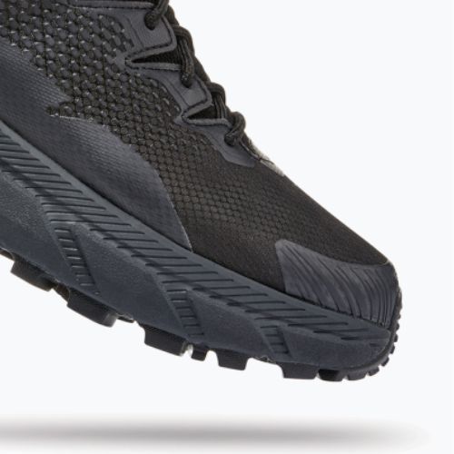 Scarpe da trekking da uomo HOKA Trail Code GTX nero/vena