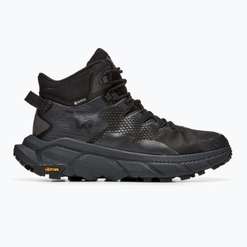 Scarpe da trekking da uomo HOKA Trail Code GTX nero/vena