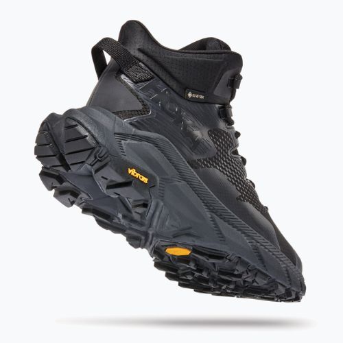 Scarpe da trekking da uomo HOKA Trail Code GTX nero/vena