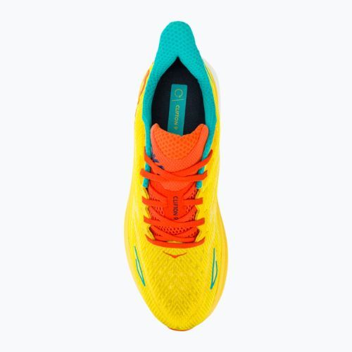 Scarpe da corsa da uomo HOKA Clifton 9 passion fruit/maize