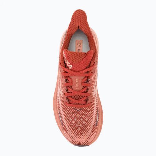 Scarpe da corsa da donna HOKA Clifton 9 rust/earthenware