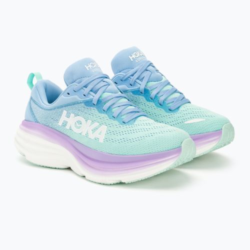 Scarpe da corsa da donna HOKA Bondi 8 blu arioso/ oceano chiaro