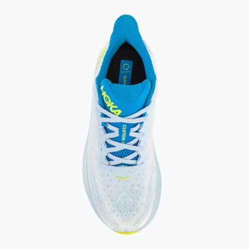 Scarpe da corsa da uomo HOKA Clifton 9 Wide ice water/evening primrose