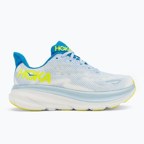 Scarpe da corsa da uomo HOKA Clifton 9 Wide ice water/evening primrose