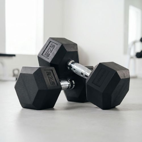 Manubri gommati XTREXO Hex 27,5 kg