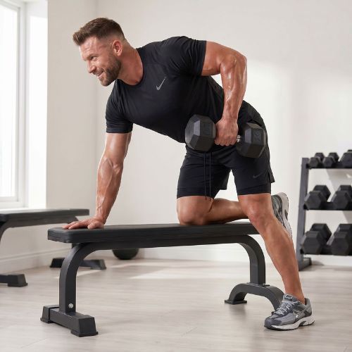 Manubri gommati XTREXO Hex 30 kg