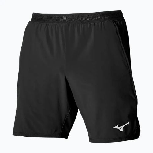 Pantaloncini da tennis da uomo Mizuno Laser Short nero